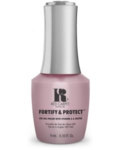 Red Carpet Manicure Fortify & Protect Designer Darling LED Nail Gel Color, 0.3 fl oz.