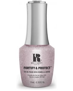 Red Carpet Manicure Fortify & Protect Sparkle In Style LED Nail Gel Color, 0.3 fl oz.