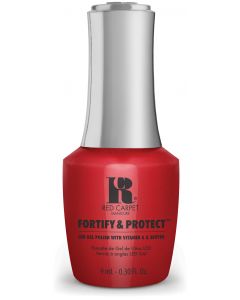 Red Carpet Manicure Fortify & Protect A Night To Shine LED Nail Gel Color, 0.3 fl oz.
