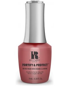 Red Carpet Manicure Fortify & Protect Made For Me LED Nail Gel Color, 0.3 fl oz. 