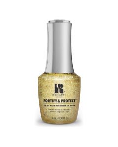 Red Carpet Manicure Fortify & Protect Glittering Like A Star LED Nail Gel Color